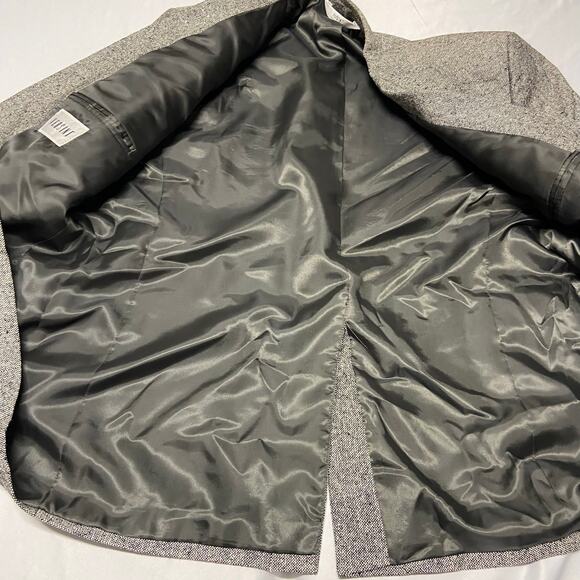 Versini Jacket Blazer Sport Coat Cambodia 100% Silk Boucle' Tweed  43R - Picture 9 of 16